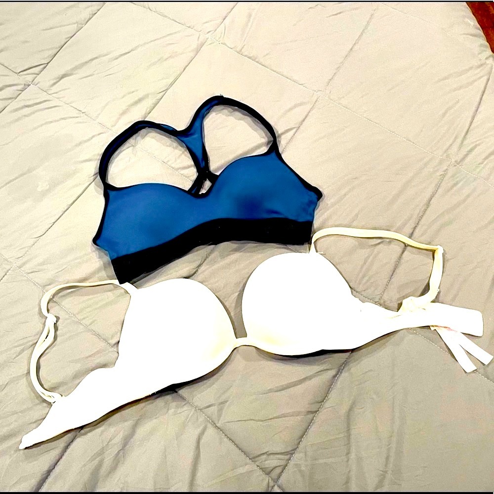 36DD PINK VICTORIA SECRET med sports bra.